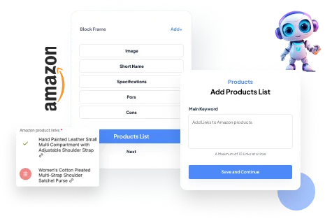 Adding Amazon Product list