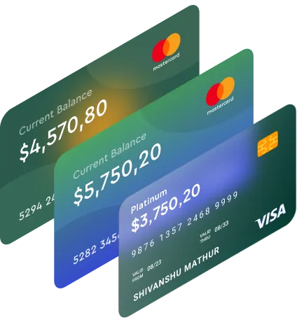 Transaction summary card illustration